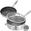 12 Inch + 7 QT with Lid