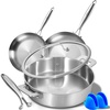 Set: 8.5-10 Inch + 12 Inch  6 QT
